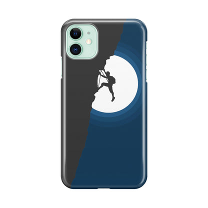 Silhouette of Climbers iPhone 12 mini Case