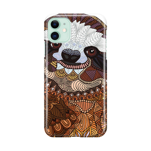 Sloth Ethnic Pattern iPhone 12 mini Case