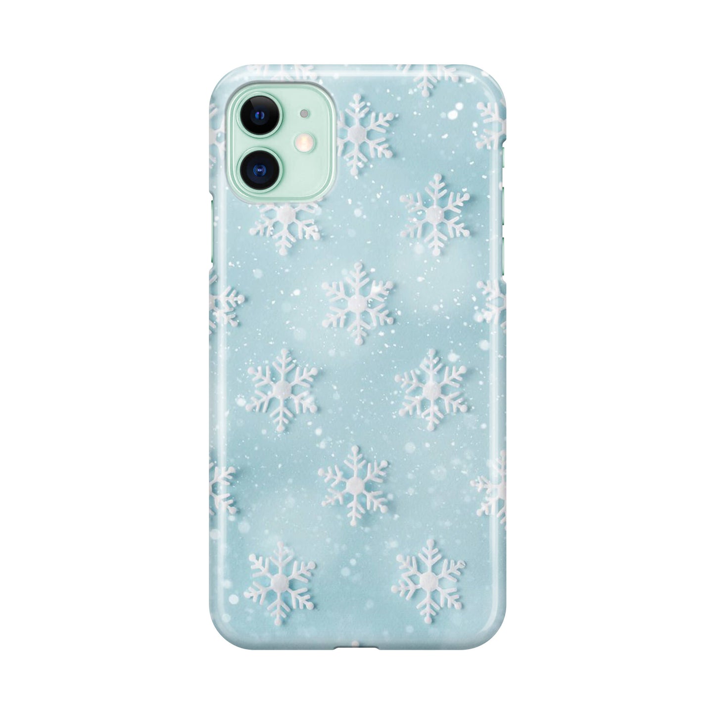 Snowflakes Pattern iPhone 11 Case