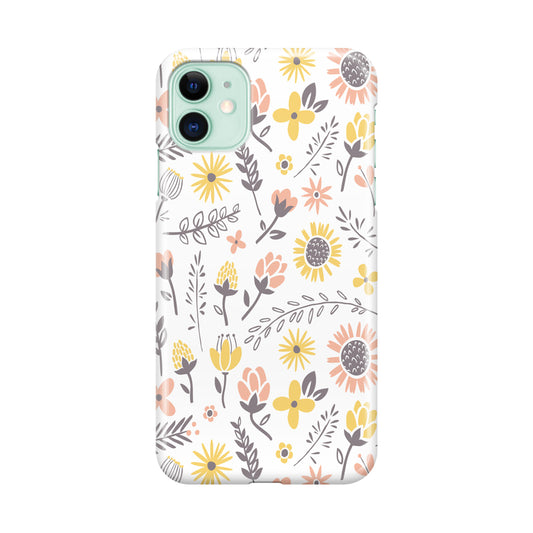 Spring Things Pattern iPhone 11 Case