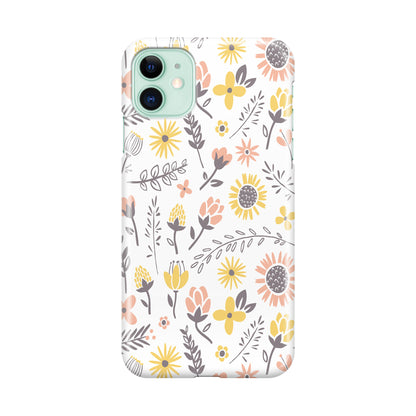 Spring Things Pattern iPhone 12 mini Case