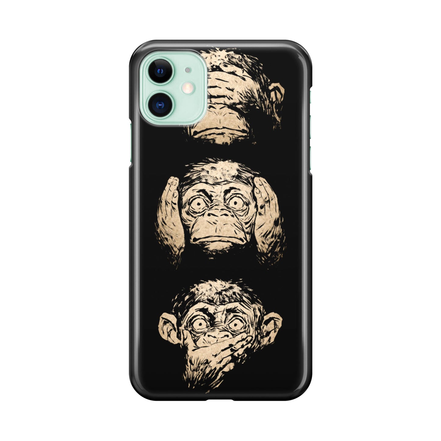 3 Wise Monkey iPhone 12 Case