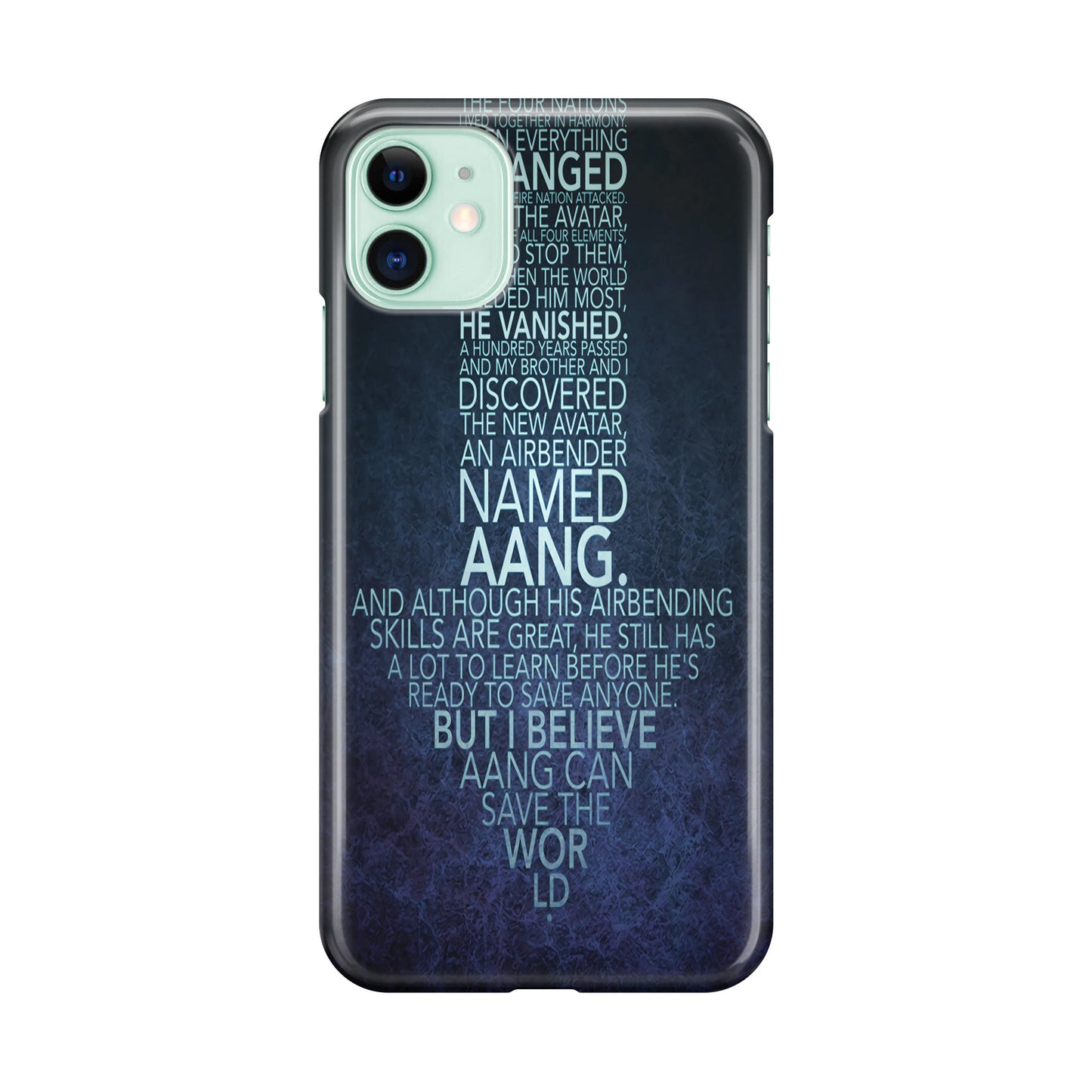 Avatar Quotes iPhone 12 Case