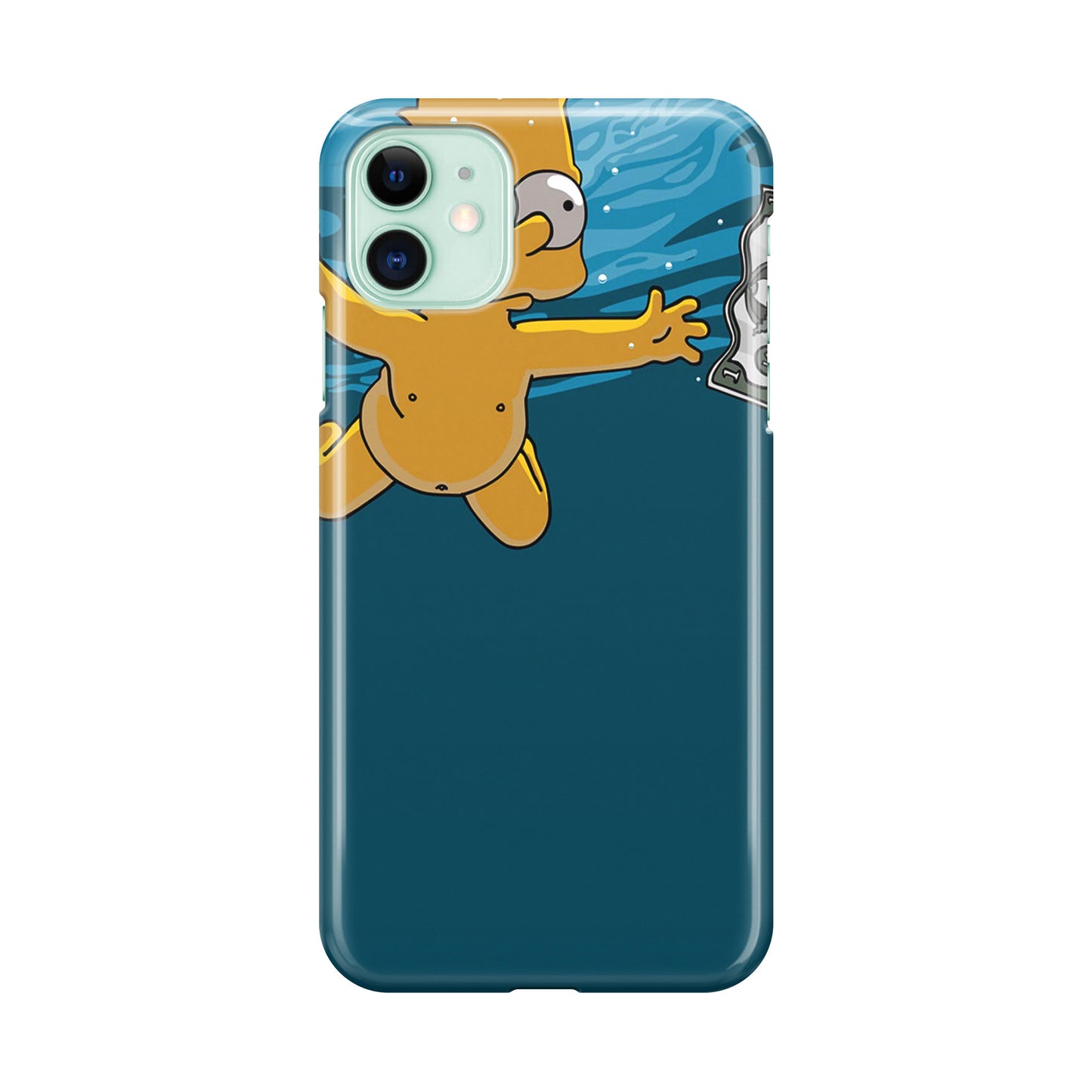 Bart Swimming For Money iPhone 12 mini Case