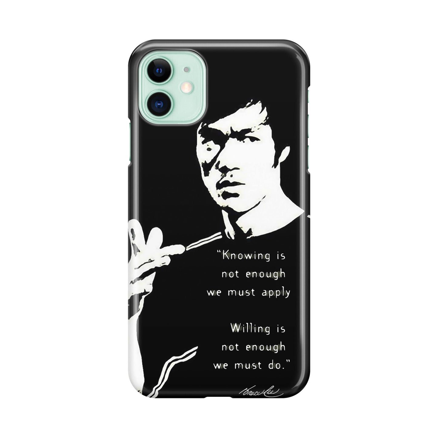 Bruce Lee Quotes iPhone 12 Case