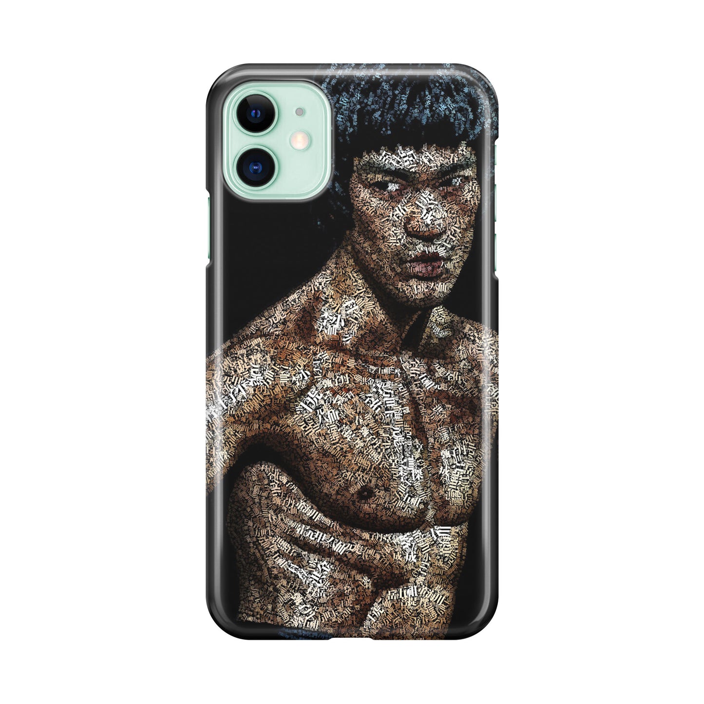 Bruce Lee Typograph iPhone 12 Case