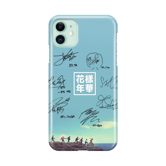 BTS Signature iPhone 11 Case