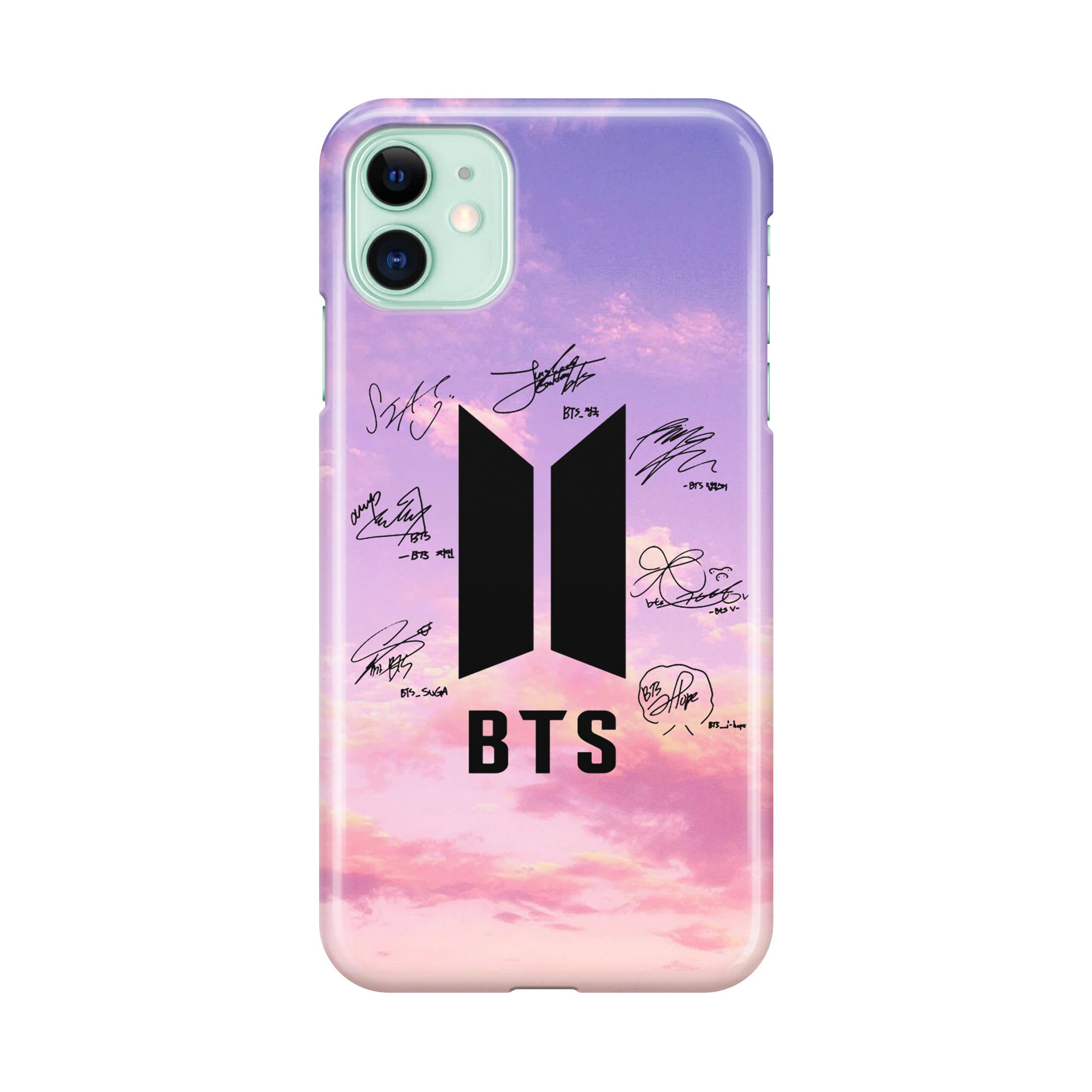 BTS Signature 2 iPhone 12 Case Customilo