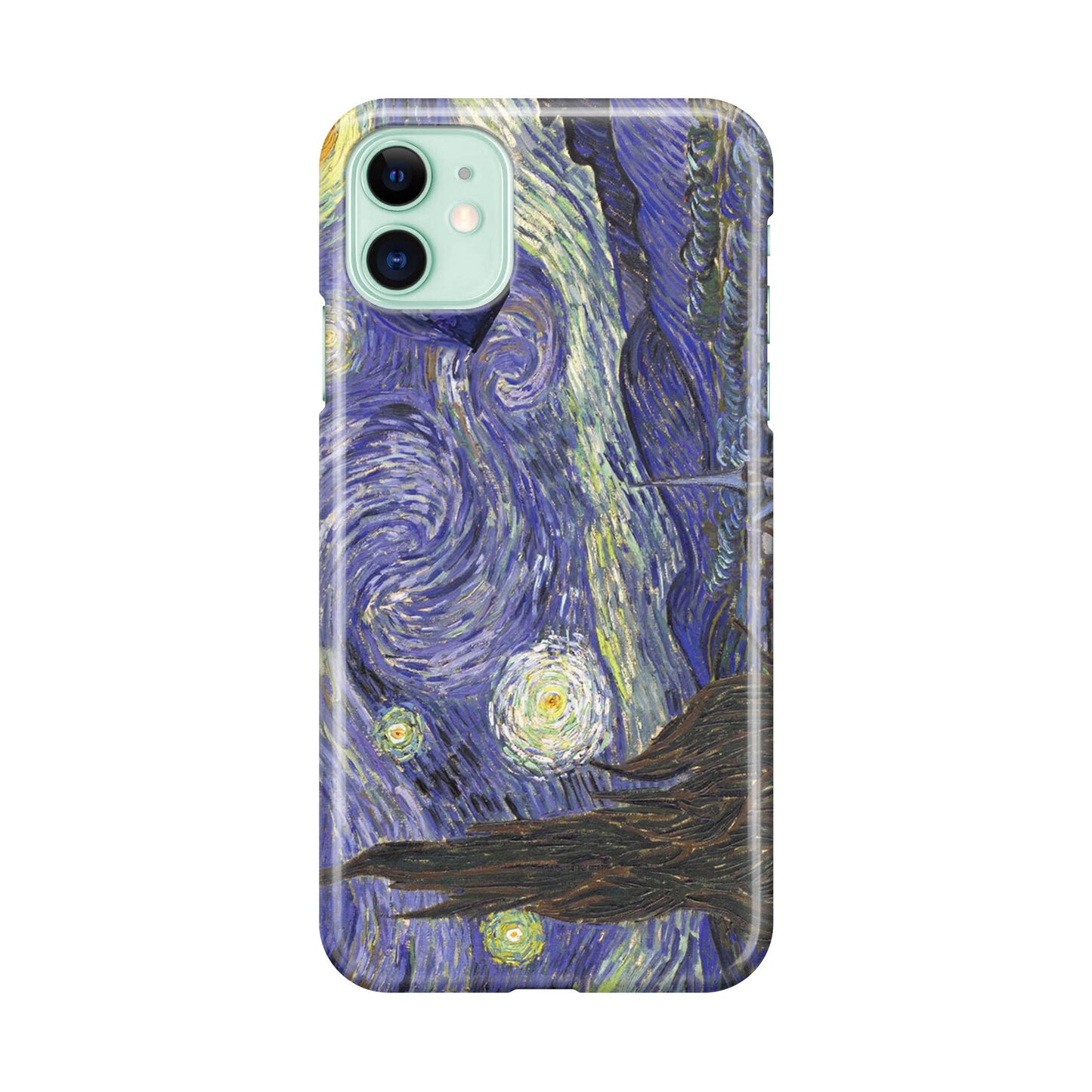 Dr Who Tardis In Van Gogh Starry Night iPhone 12 Case