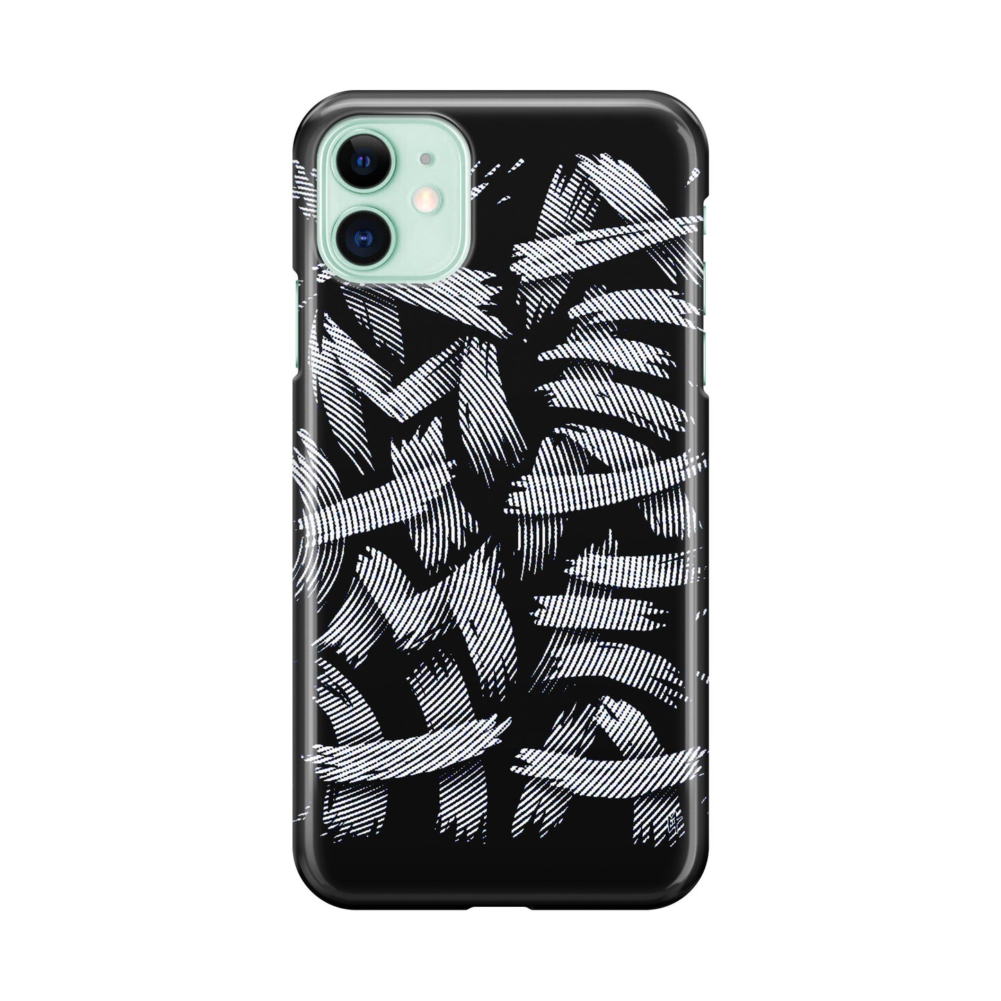 Dragon Ball Kamehameha Font Art iPhone 12 Case