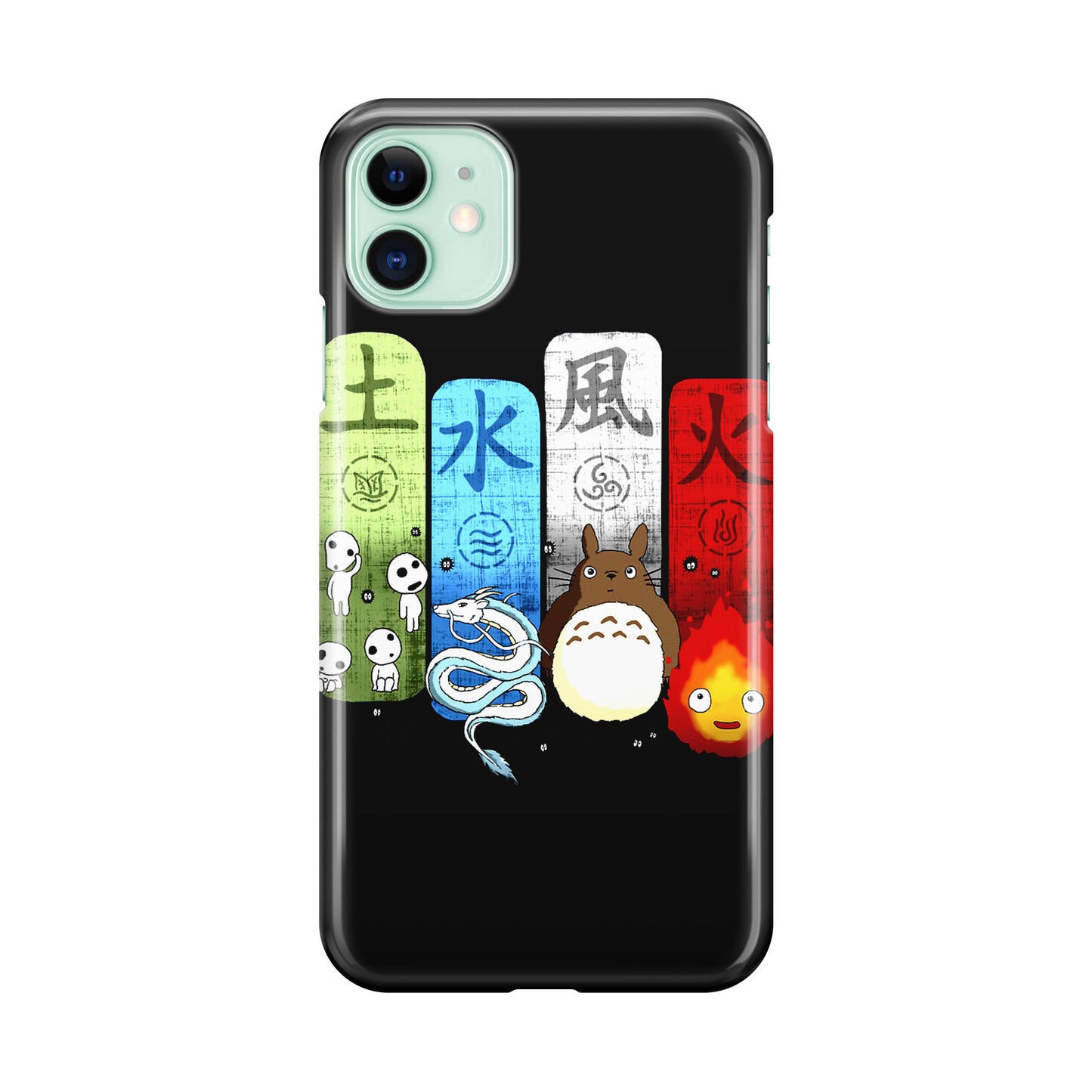 Ghibli Elemental Charms iPhone 12 Case