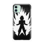 Goku Super Saiyan Black White iPhone 12 Case
