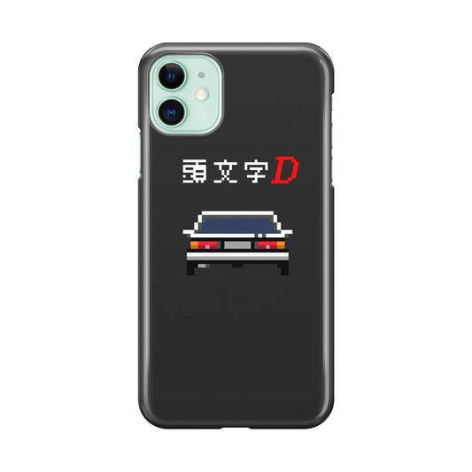 Initial D Pixel Art iPhone 11 Case