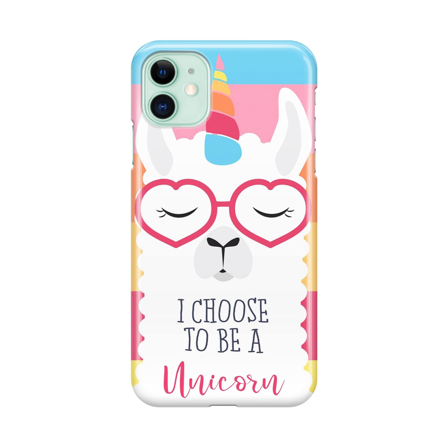 Llama Unicorn iPhone 12 Case