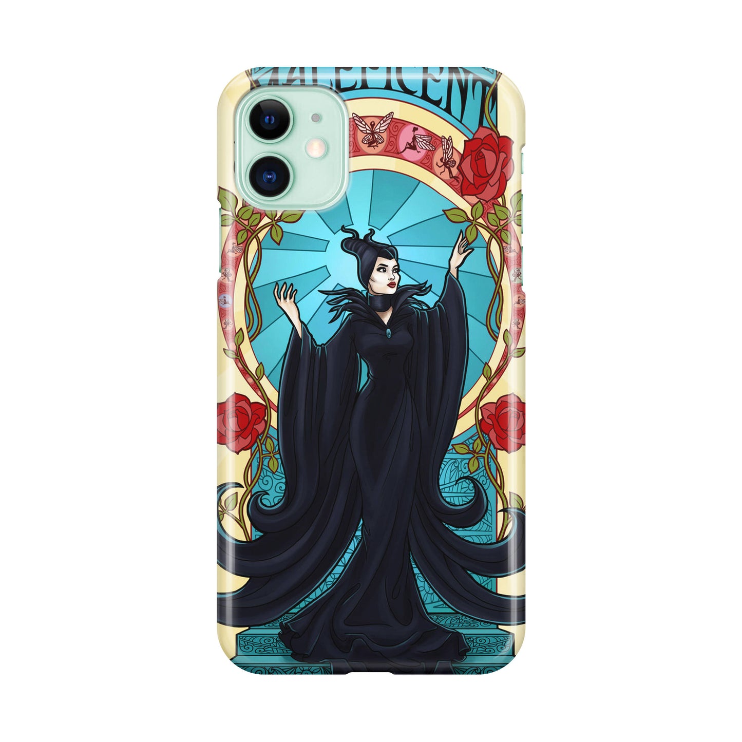 Maleficent With Flower iPhone 12 Case