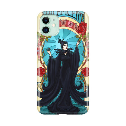 Maleficent With Flower iPhone 11 Case