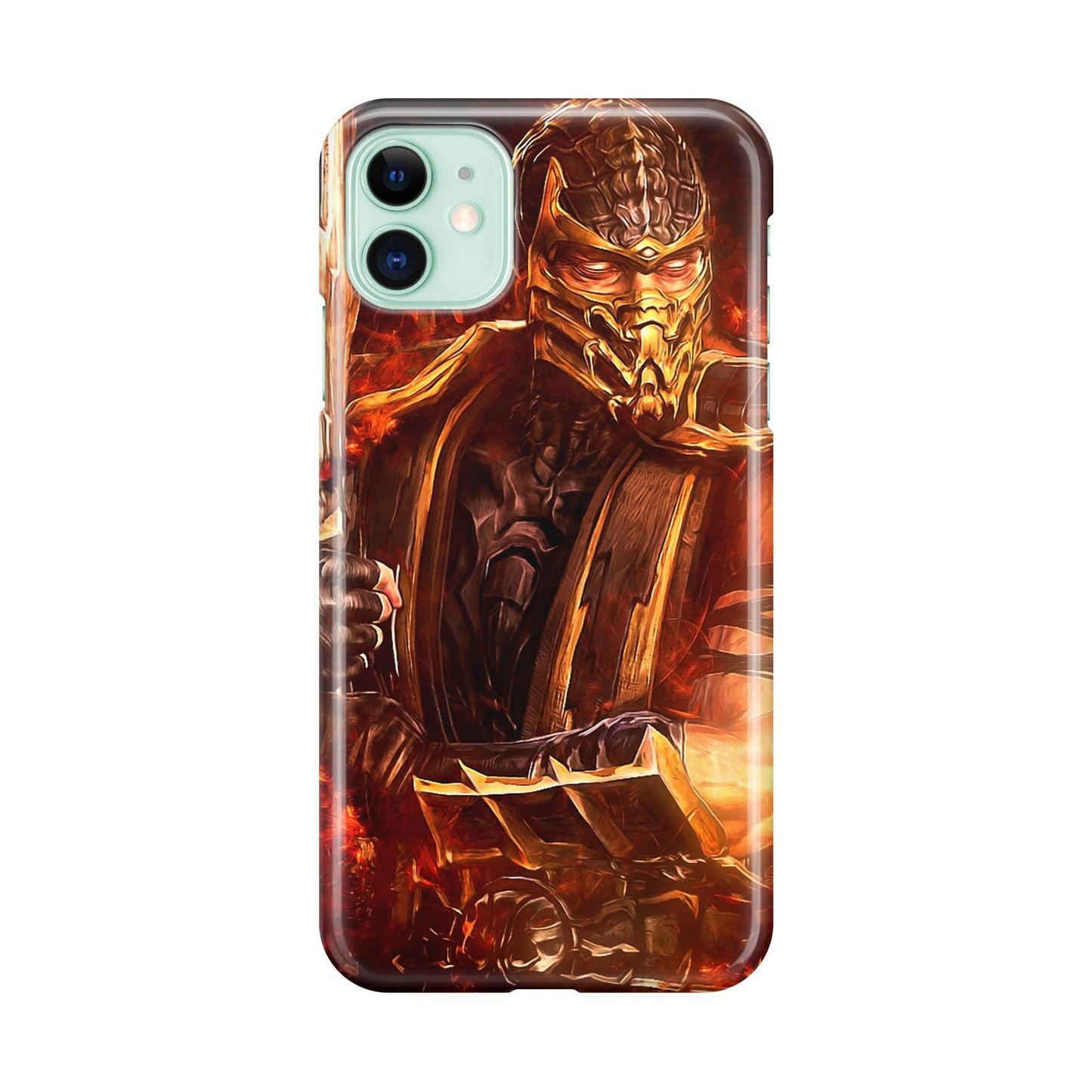 Mortal Kombat Scorpion iPhone 12 Case