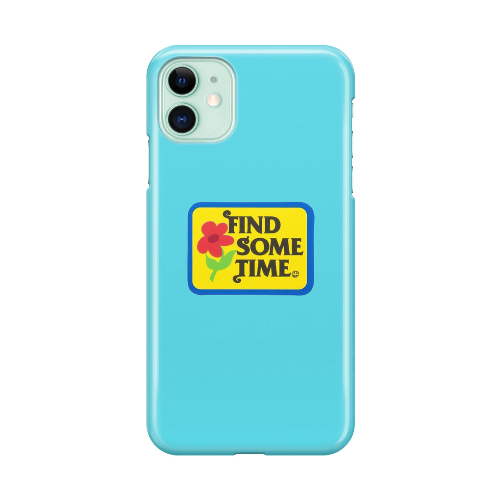 Find Some Time Flower iPhone 12 mini Case
