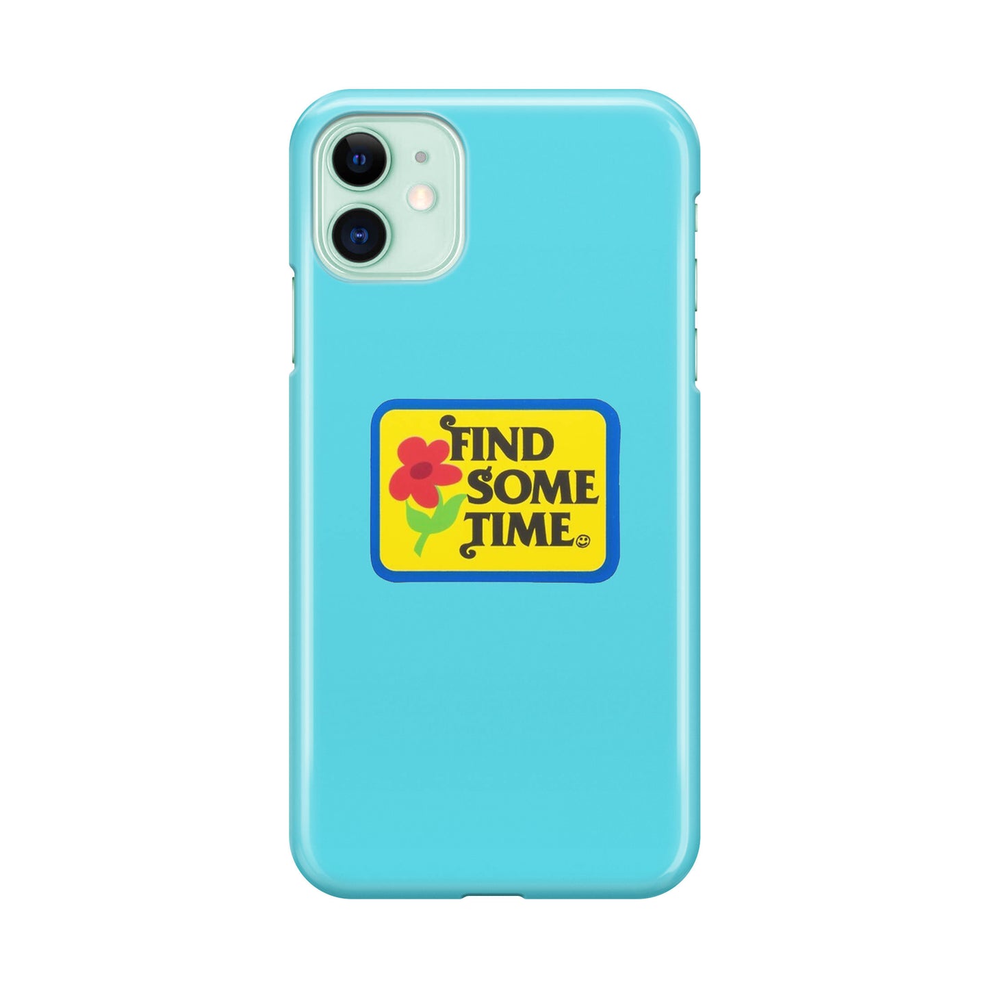Find Some Time Flower iPhone 12 mini Case