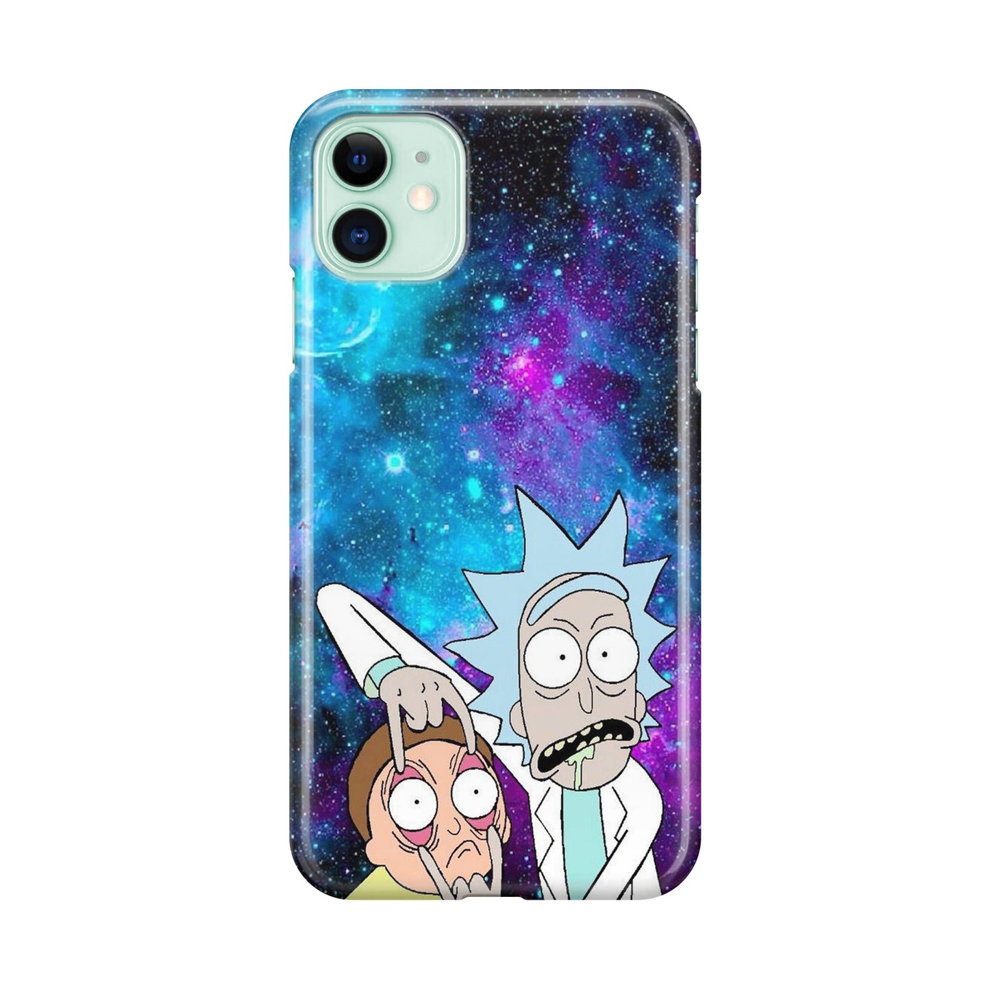 Rick And Morty Open Your Eyes iPhone 11 Case