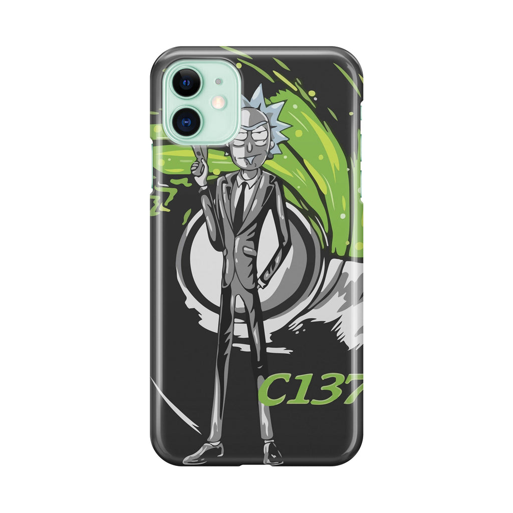 Rick Sanchez Agent C137 iPhone 12 mini Case