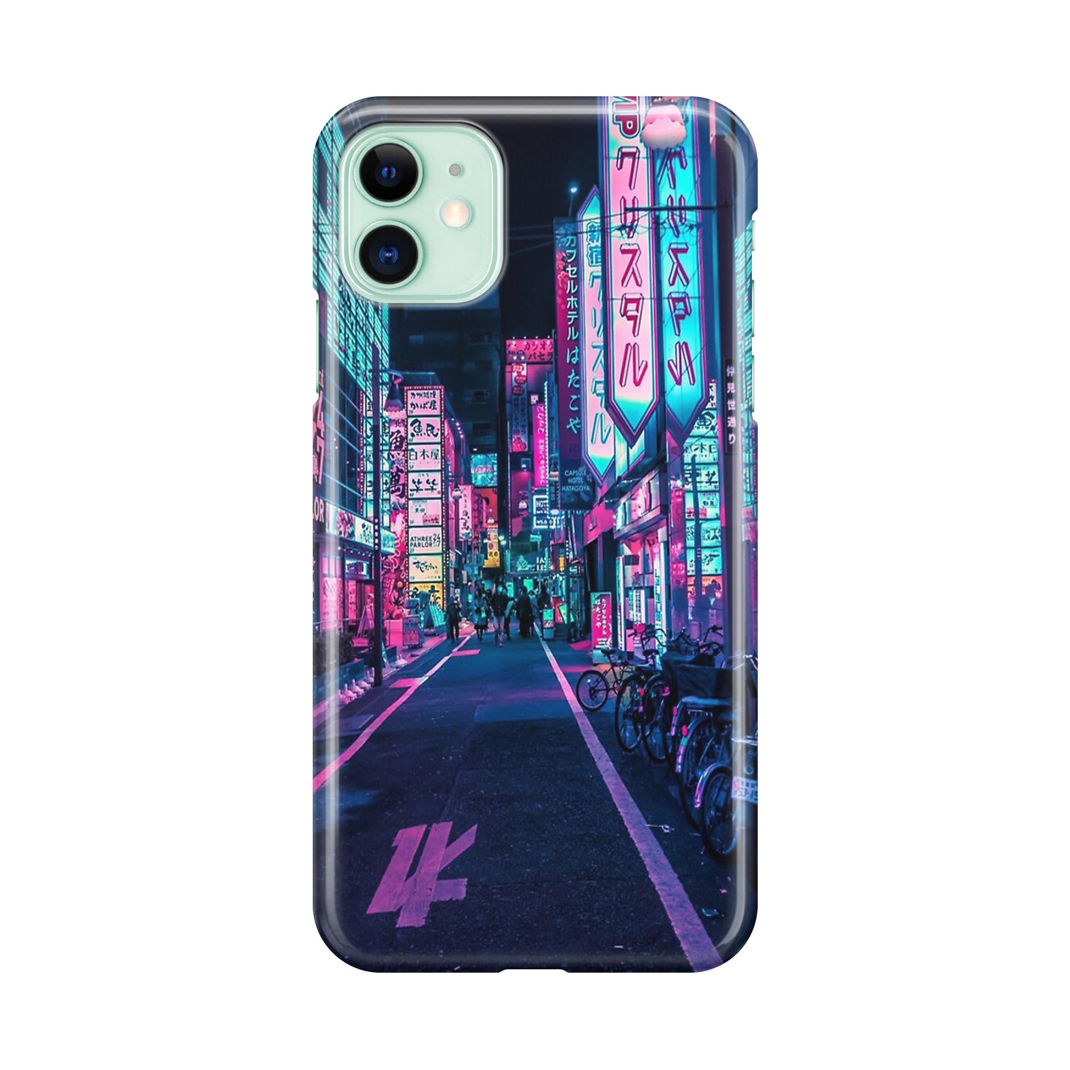 Tokyo Street Wonderful Neon iPhone 11 Case
