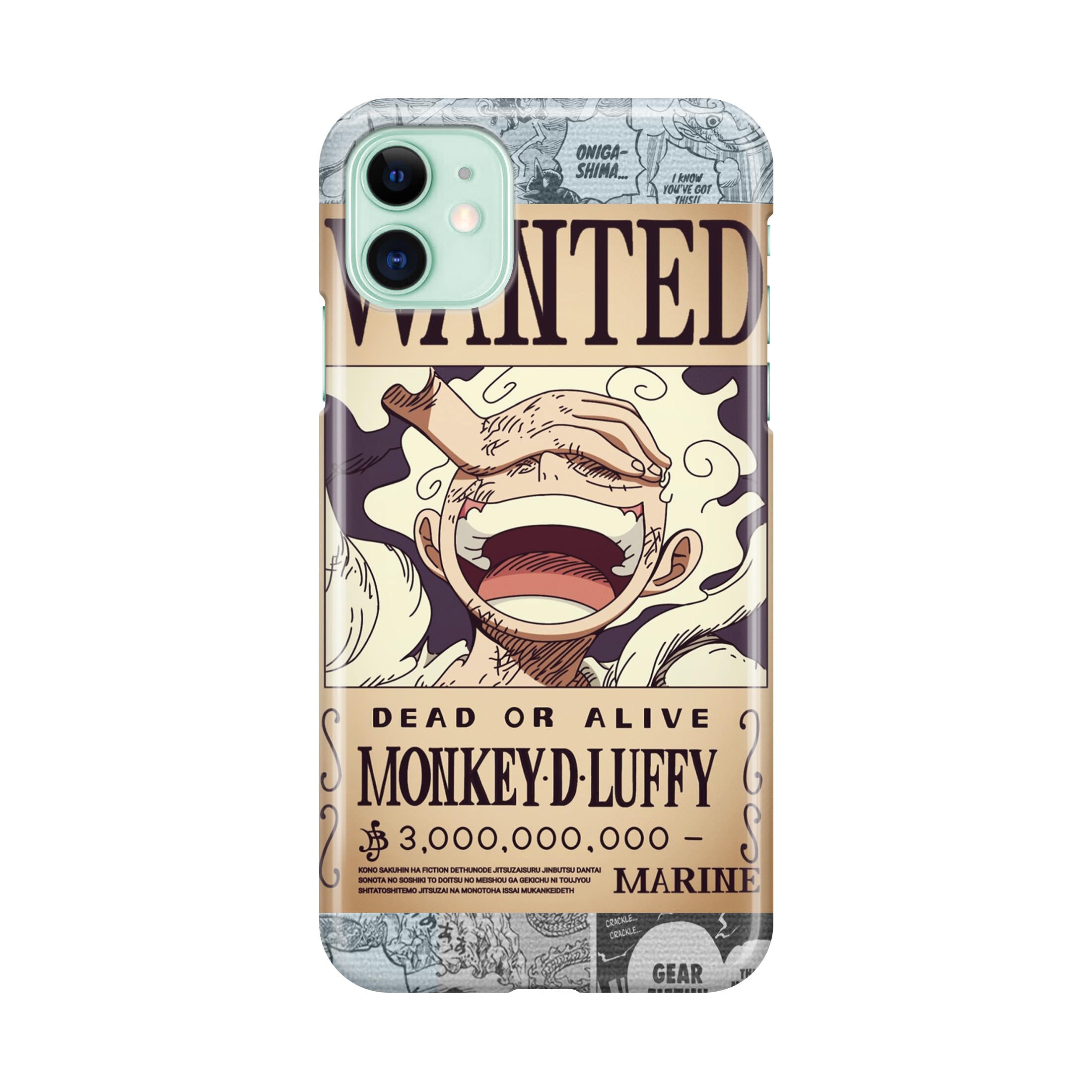 Gear 5 Wanted Poster iPhone 11 Case