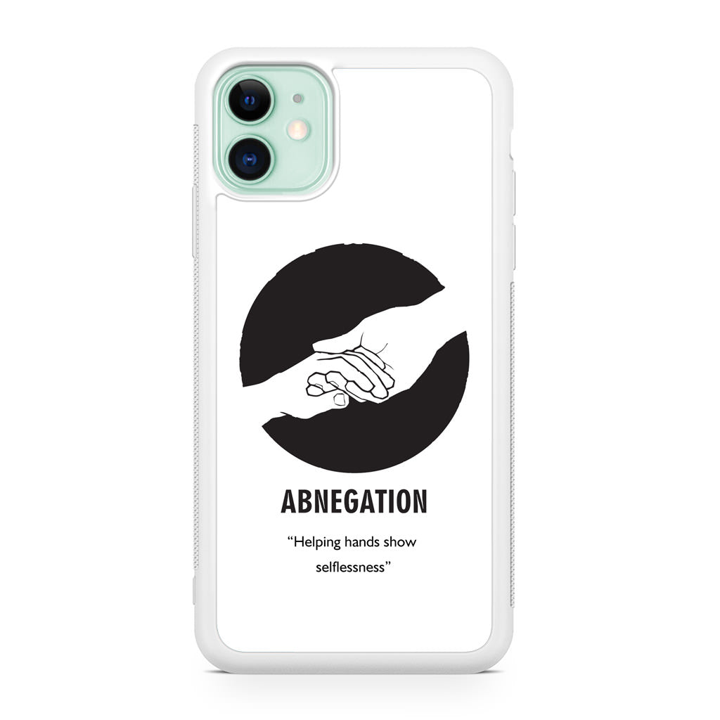 Abnegation Divergent Faction iPhone 11 Case