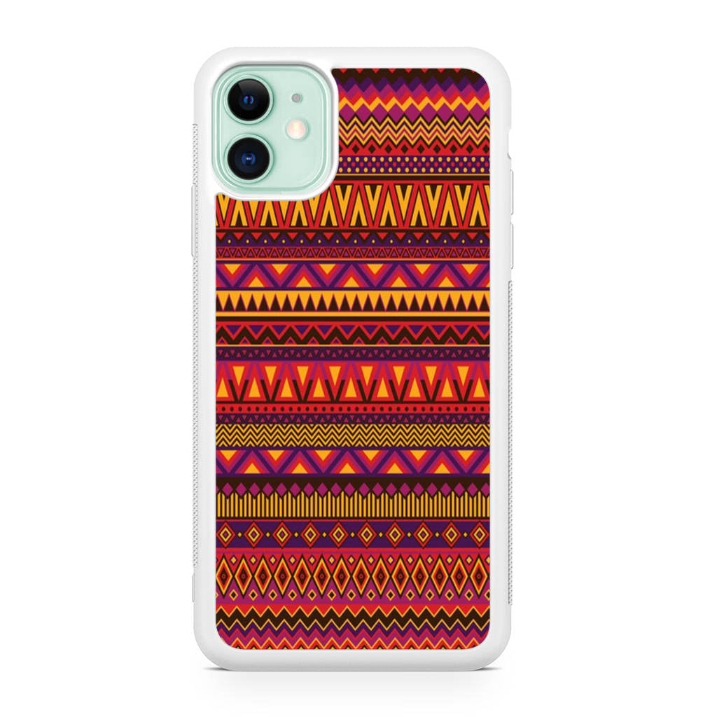 African Aztec Pattern iPhone 11 Case