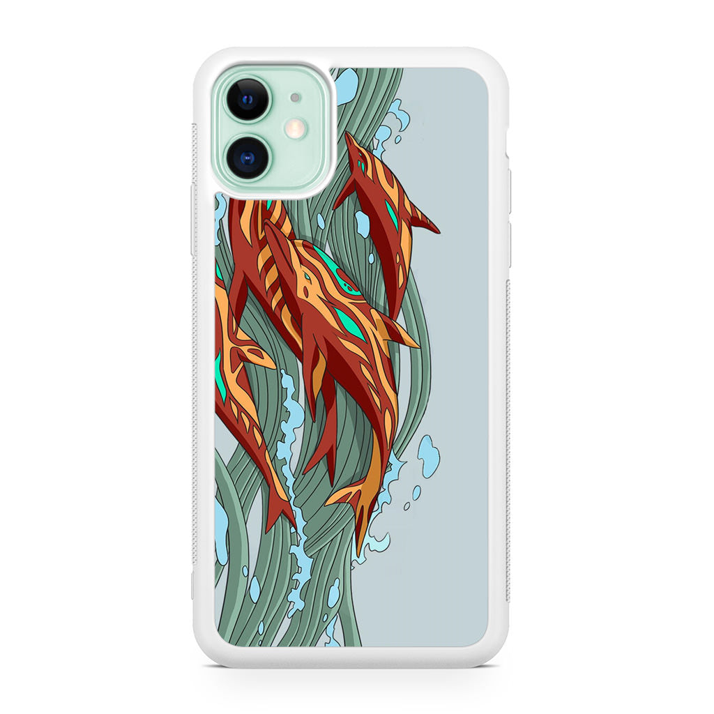 Aquamarine Revenge iPhone 11 Case