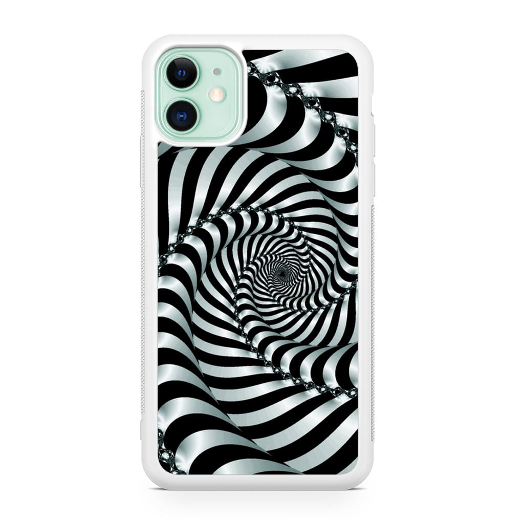 Artistic Spiral 3D iPhone 11 Case