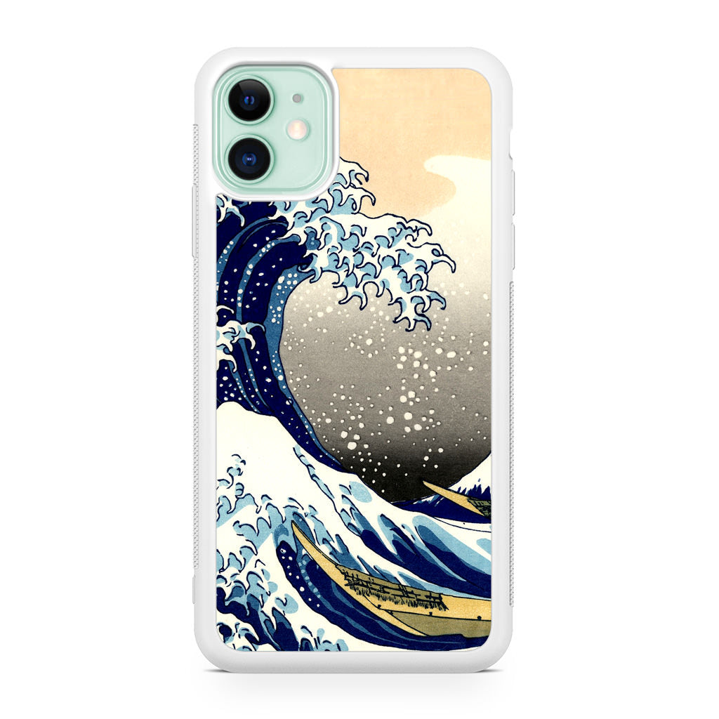 Artistic the Great Wave off Kanagawa iPhone 11 Case