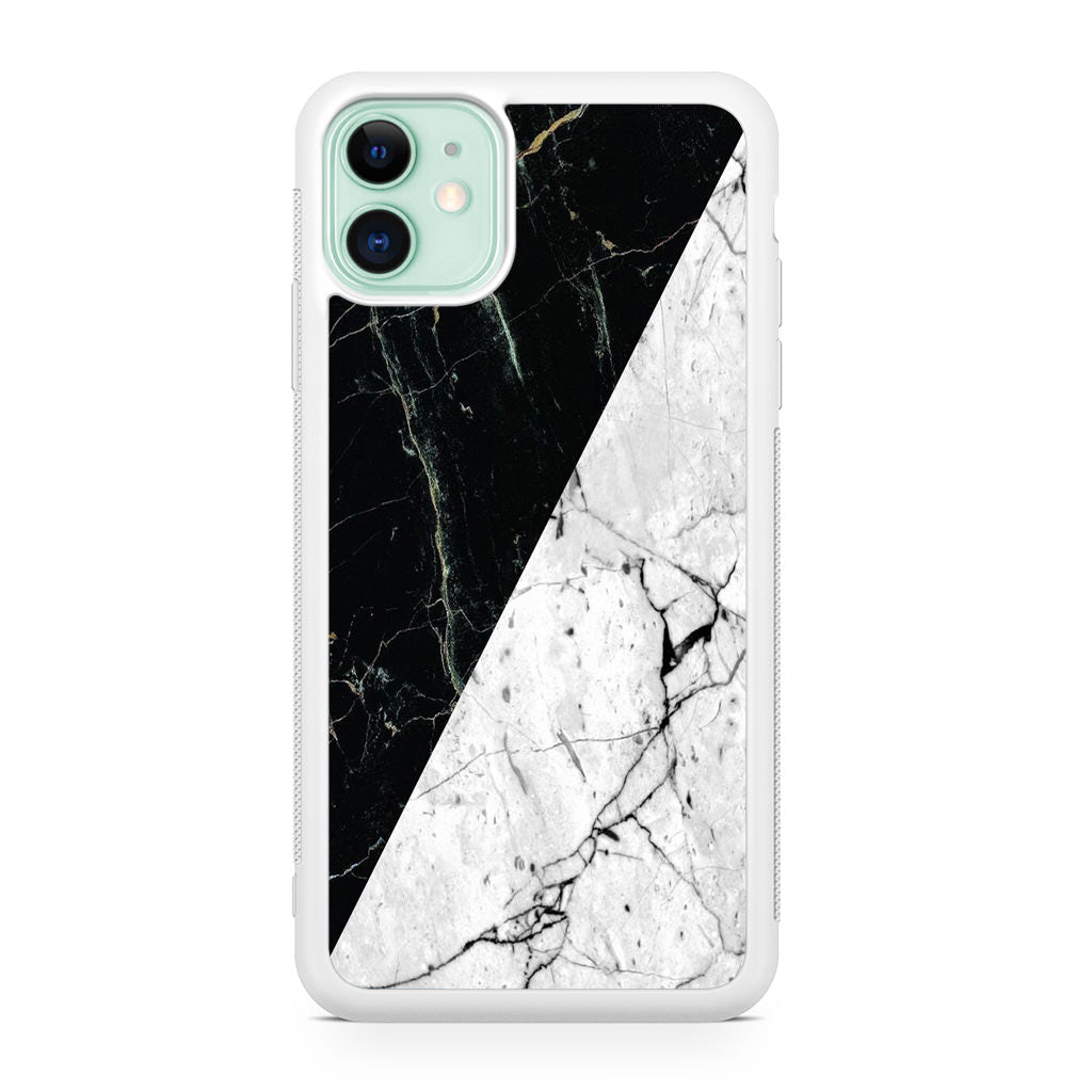 B&W Marble iPhone 12 mini Case