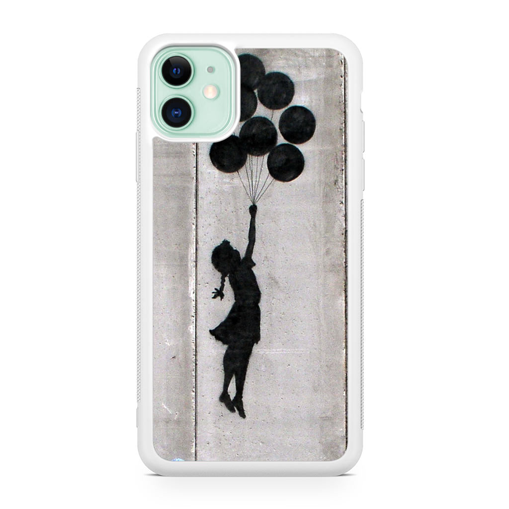 Banksy Girl With Balloons iPhone 12 Case