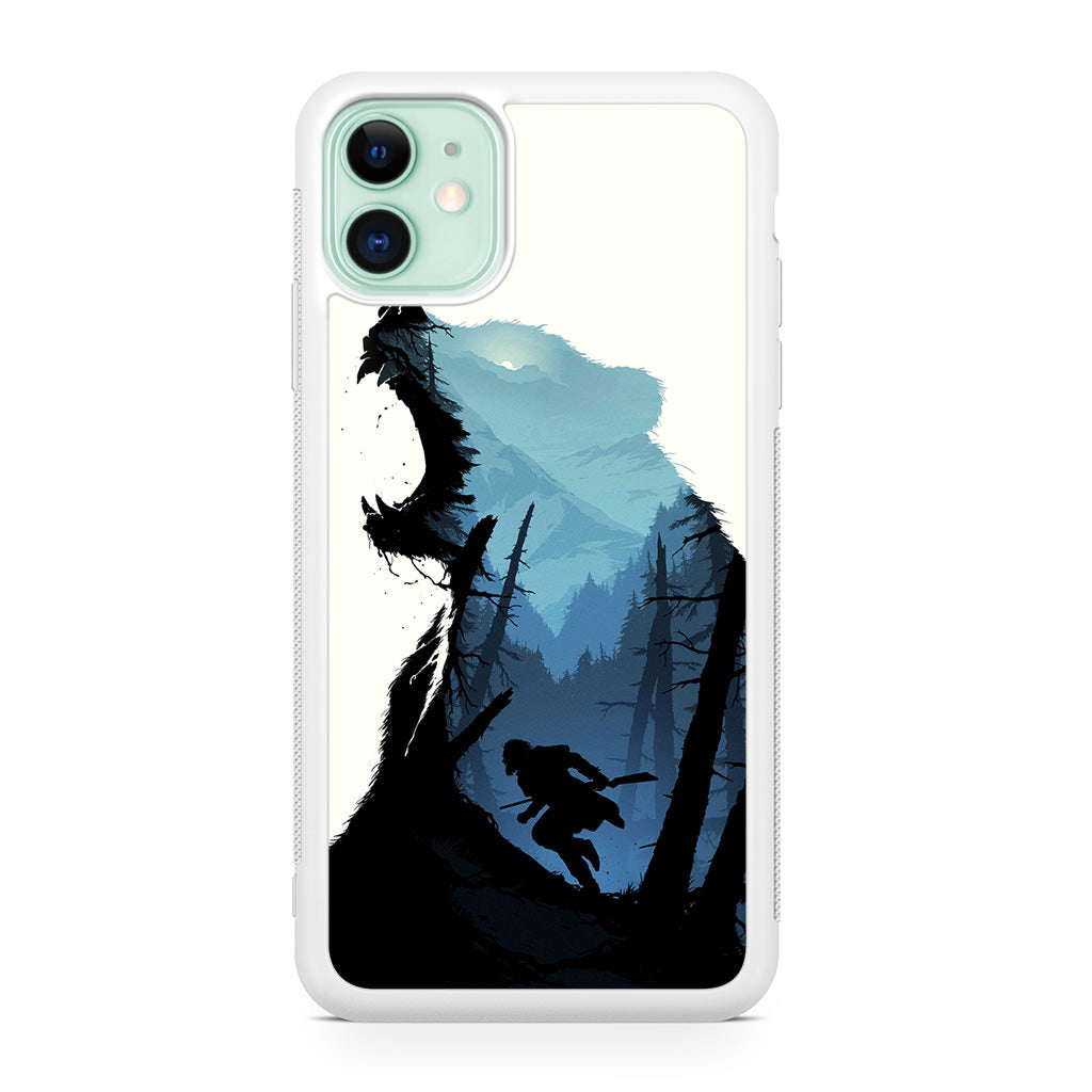 Bear Hunter Art iPhone 12 mini Case