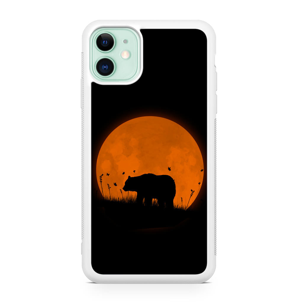 Bear Silhouette iPhone 12 Case