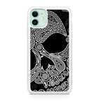 Black Skull iPhone 12 Case