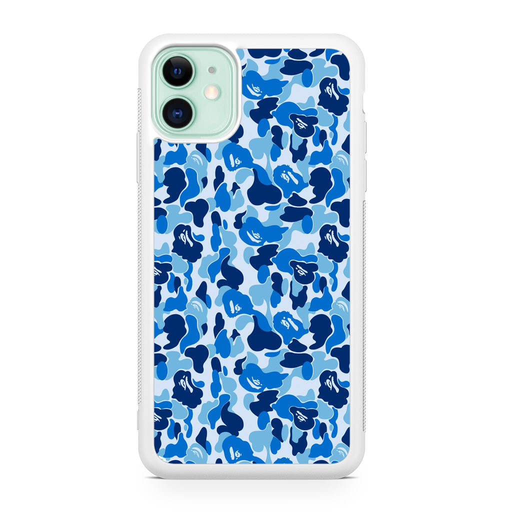 Blue Camo iPhone 12 mini Case