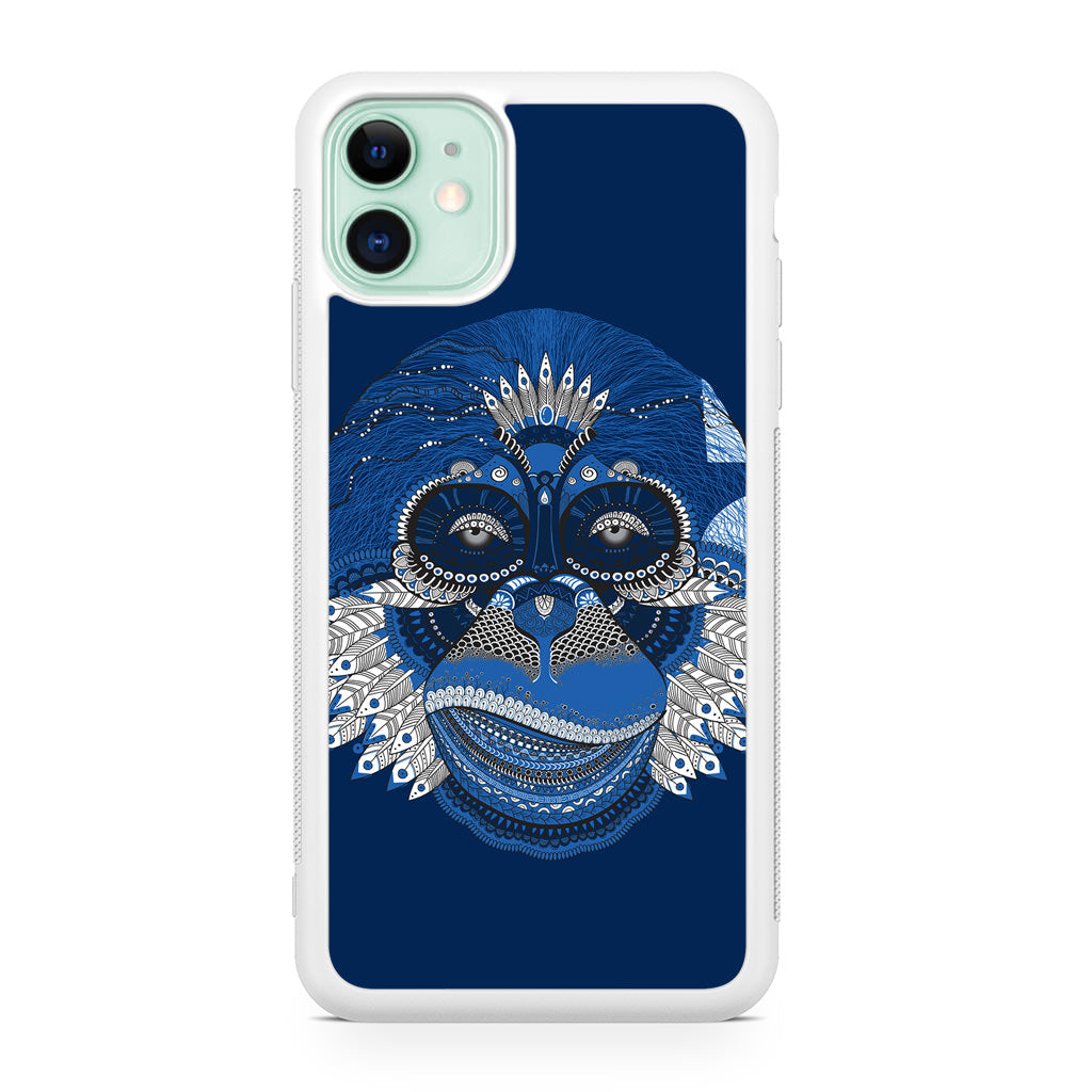 Blue Monkey iPhone 12 Case