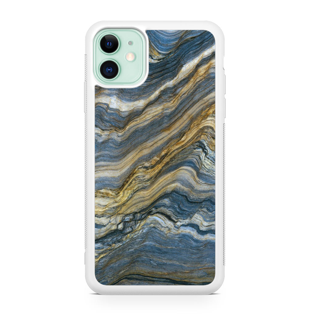 Blue Wave Marble iPhone 11 Case