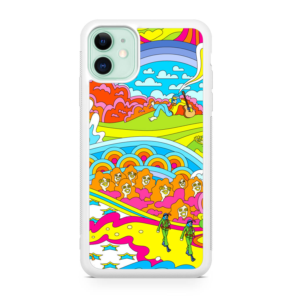 Colorful Doodle iPhone 11 Case