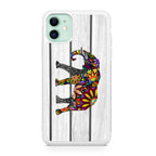Colorful Elephant Flower iPhone 12 Case