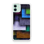Colorful Rectangel Art iPhone 12 Case