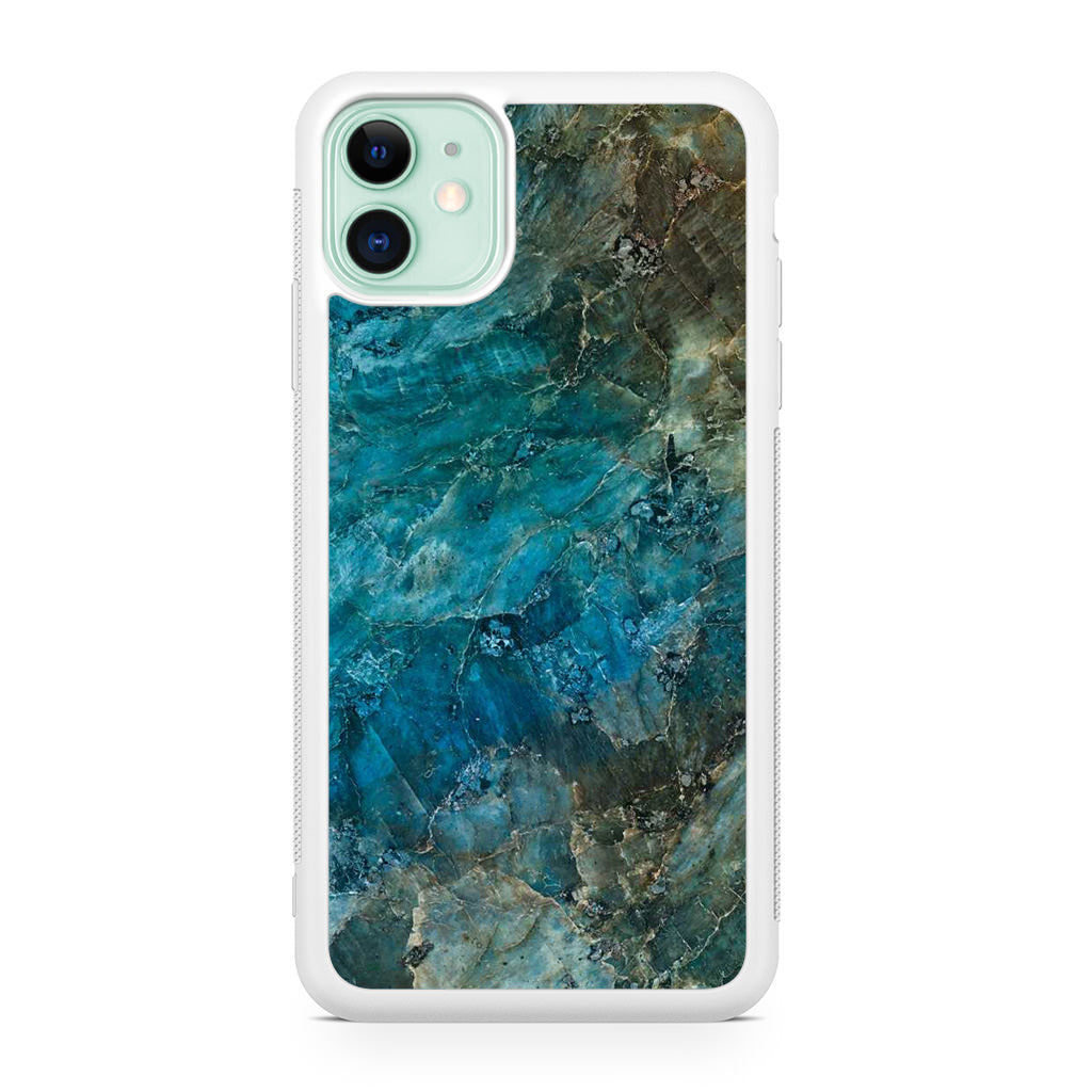 Deep Ocean Marble iPhone 11 Case