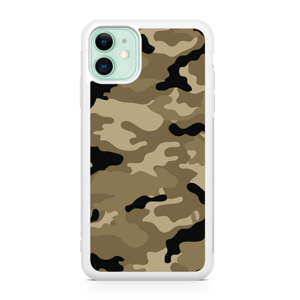 Desert Military Camo iPhone 12 Case