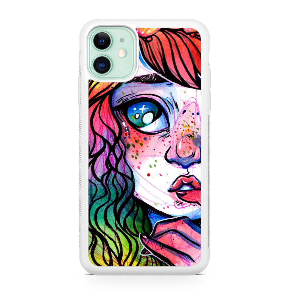 Eyes And Braids iPhone 11 Case