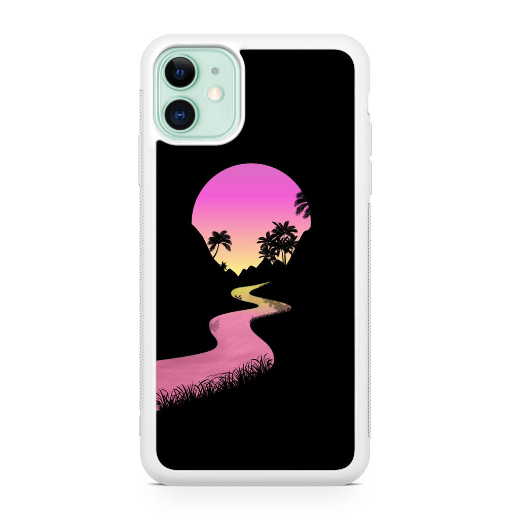 Flow To The Estuary iPhone 11 Case