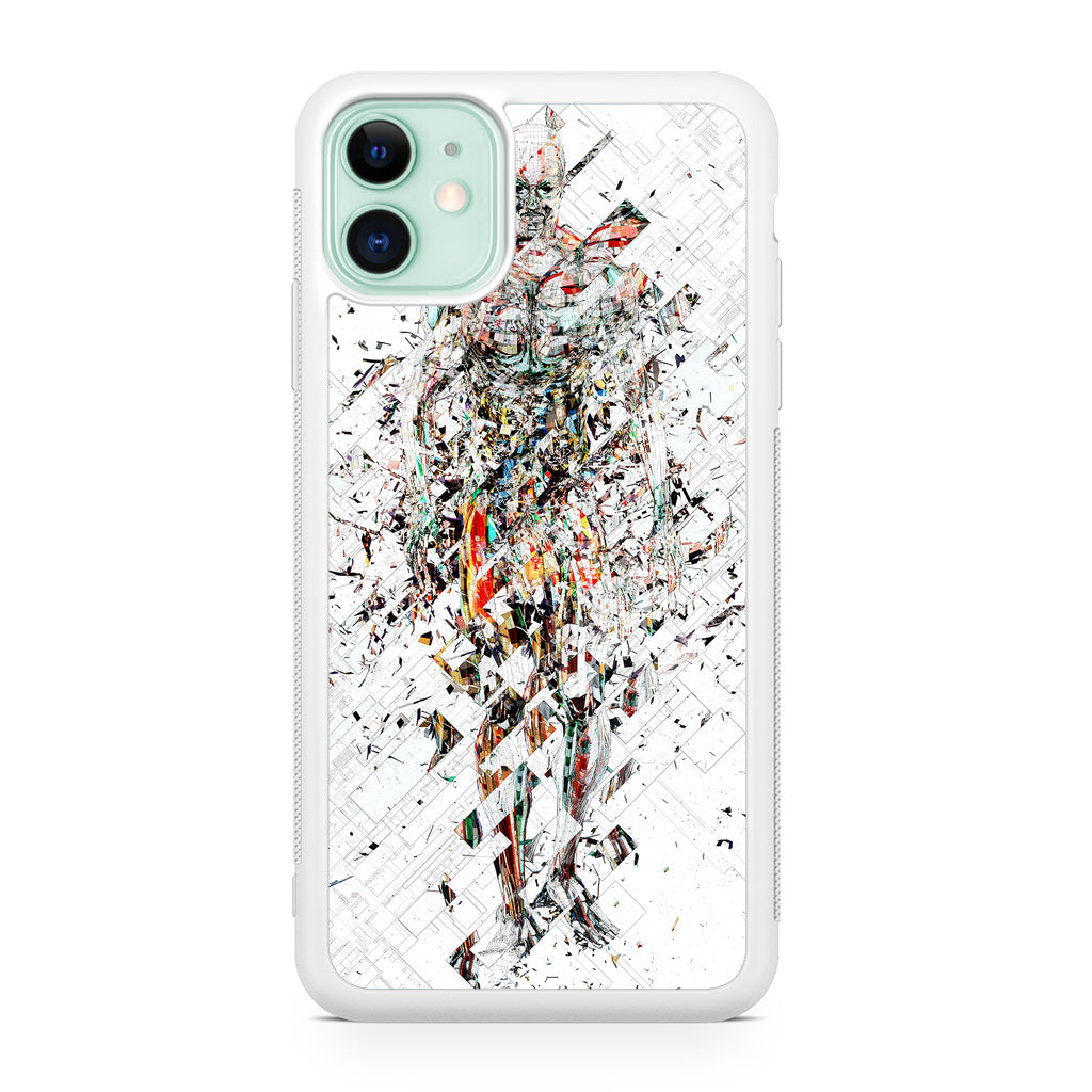 Fragmantacia Art Human Abstract iPhone 12 Case