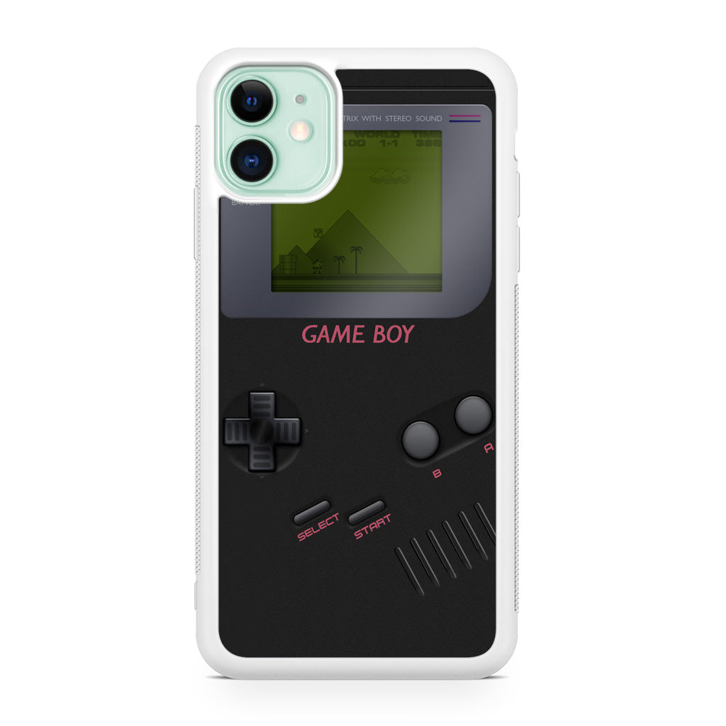 Game Boy Black Model iPhone 12 Case