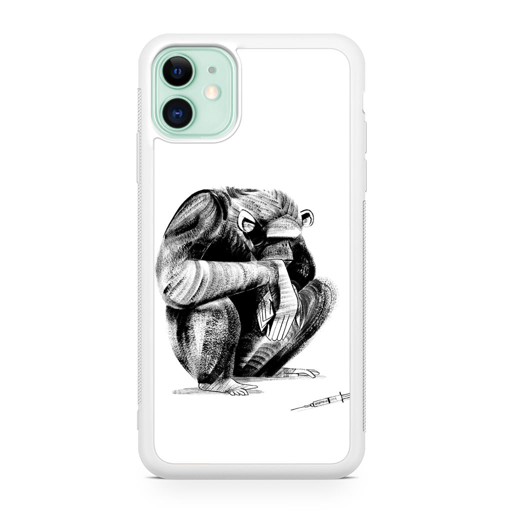 Guinea Chimp iPhone 12 mini Case